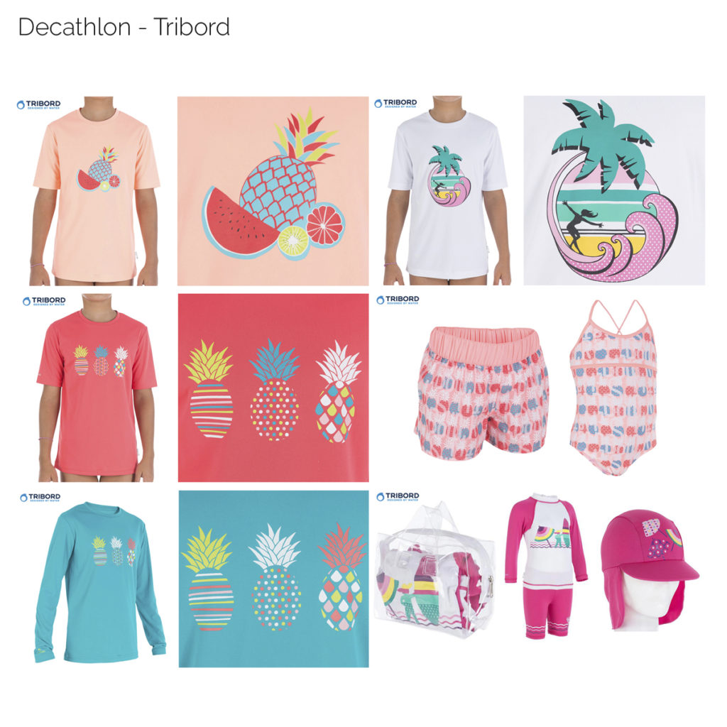 Design textile - Summer