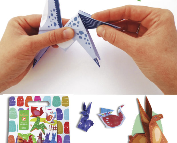Jouet DIY - Origamis Chevaux- Sycomore / Papersong