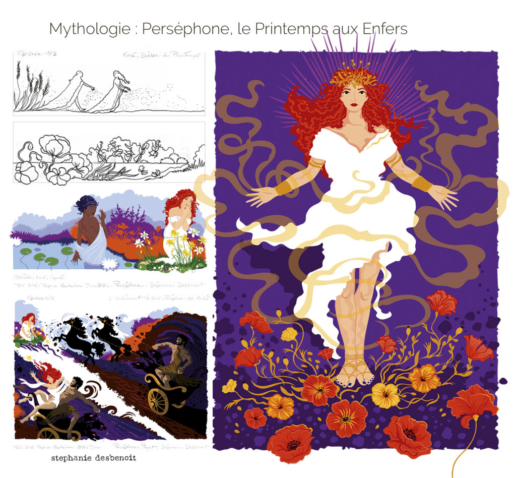 Mythologie : Perséphone, le Printemps aux Enfers